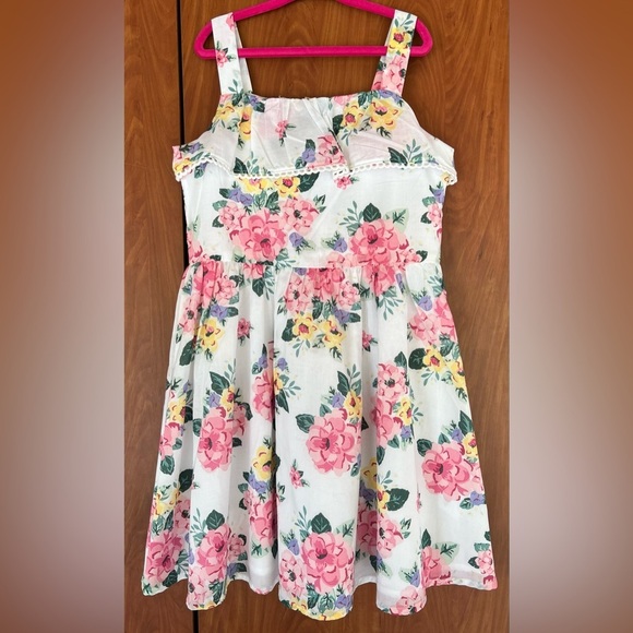 Janie and Jack Other - JANIE and JACK - Floral Cotton Girl Dress (Size 7) NWT